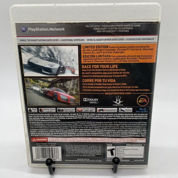 Need For Speed The Run Limited Edition Sony PlayStation 3 PS3 CIB - Picture 3 of 10